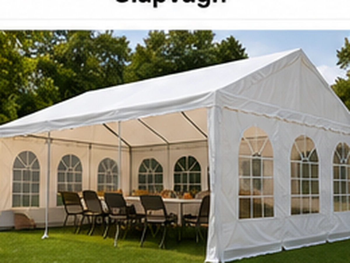 Partytält 4x8 m